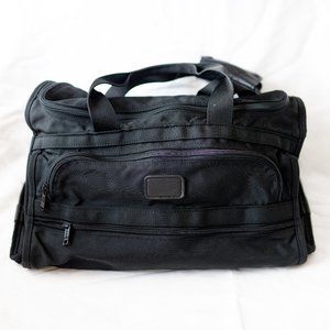 TUMI Black Travel Duffel Bag